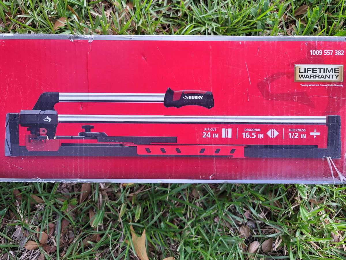 Husky 24 Inch Profesional Tile Cutter