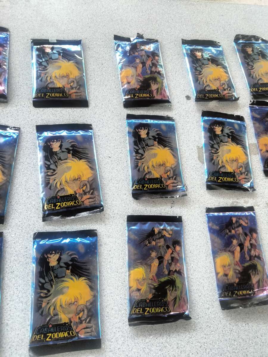 Vintage Caballeros del zodiaco cartas