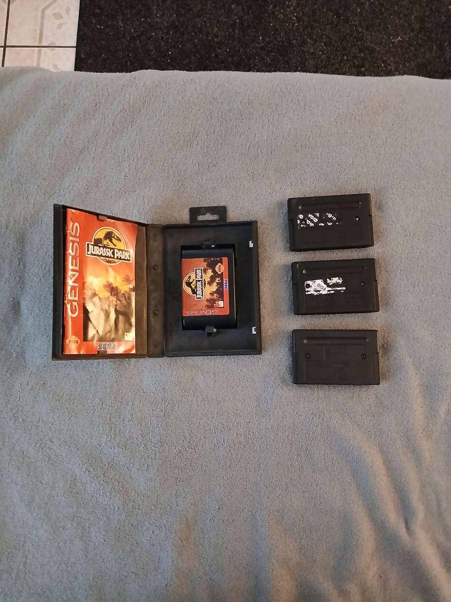 4 Sega Genesis Games for Sega Genesis