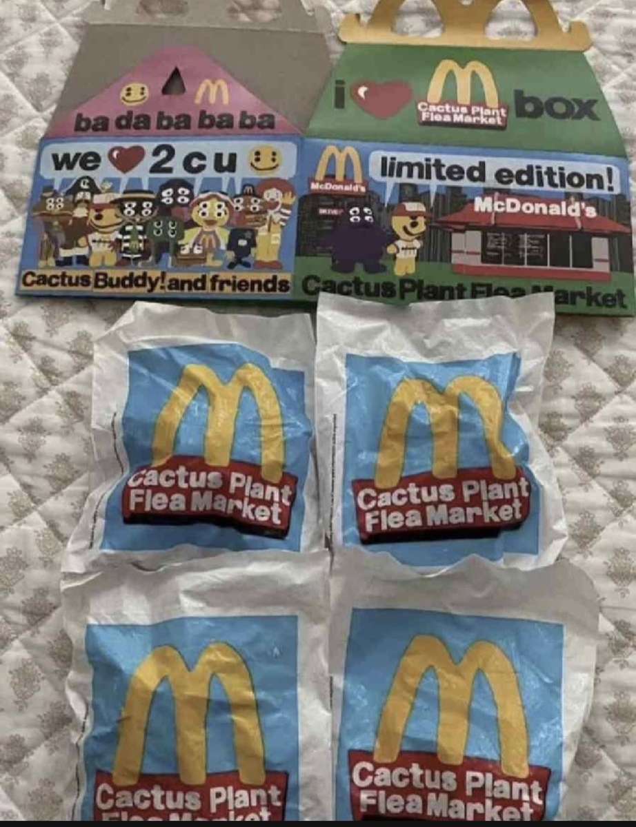 McDonalds Cactus Plant toys