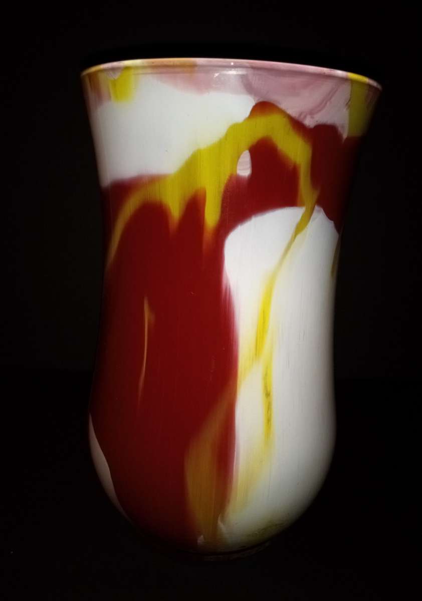 Hand Painted Decor Vase