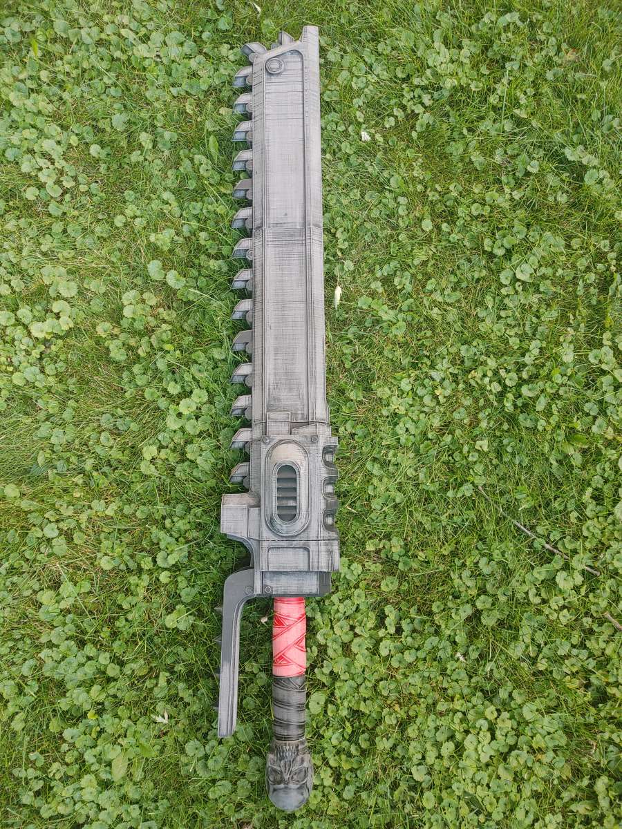 space marine 3d printed sword
