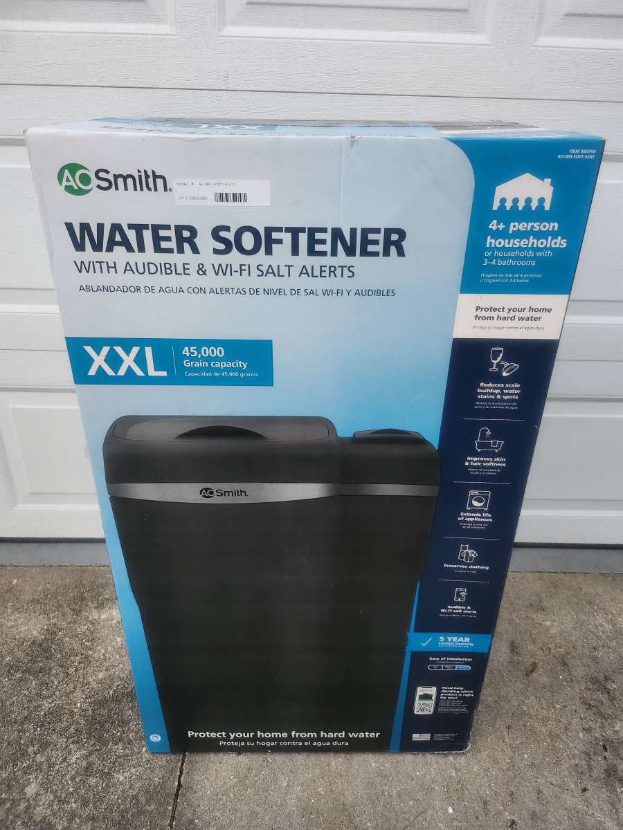 AO Smith 45000 Grain Water Softener System