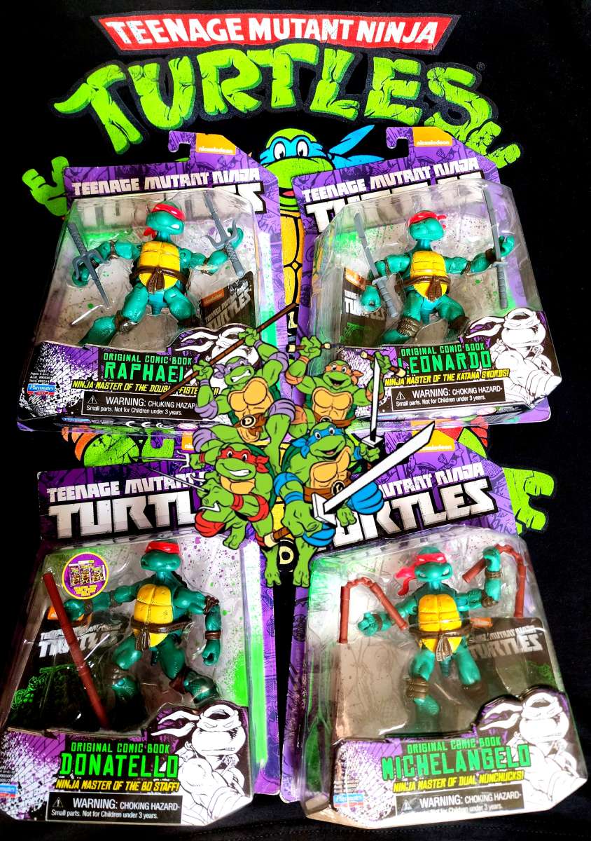 2014 TMNT Original Comic Book Figures