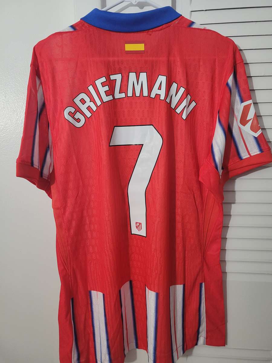 Atletico Madrid Soccer Jersey 2025 Player Version Size M L
