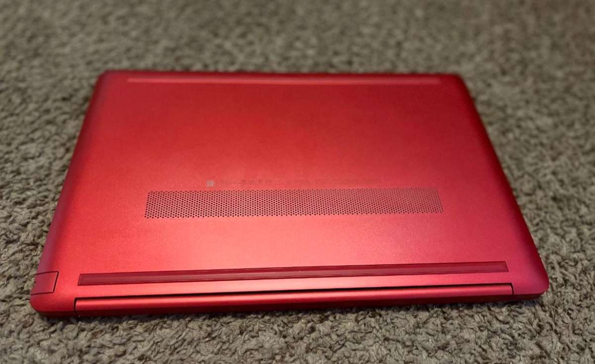 Red Hp Laptop