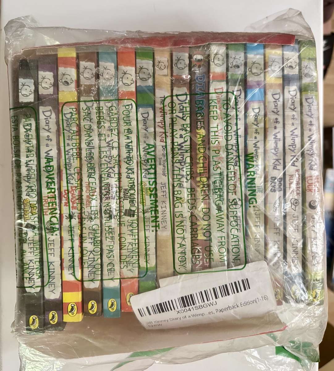 Brand new diary of the wimpy kid All 16 books