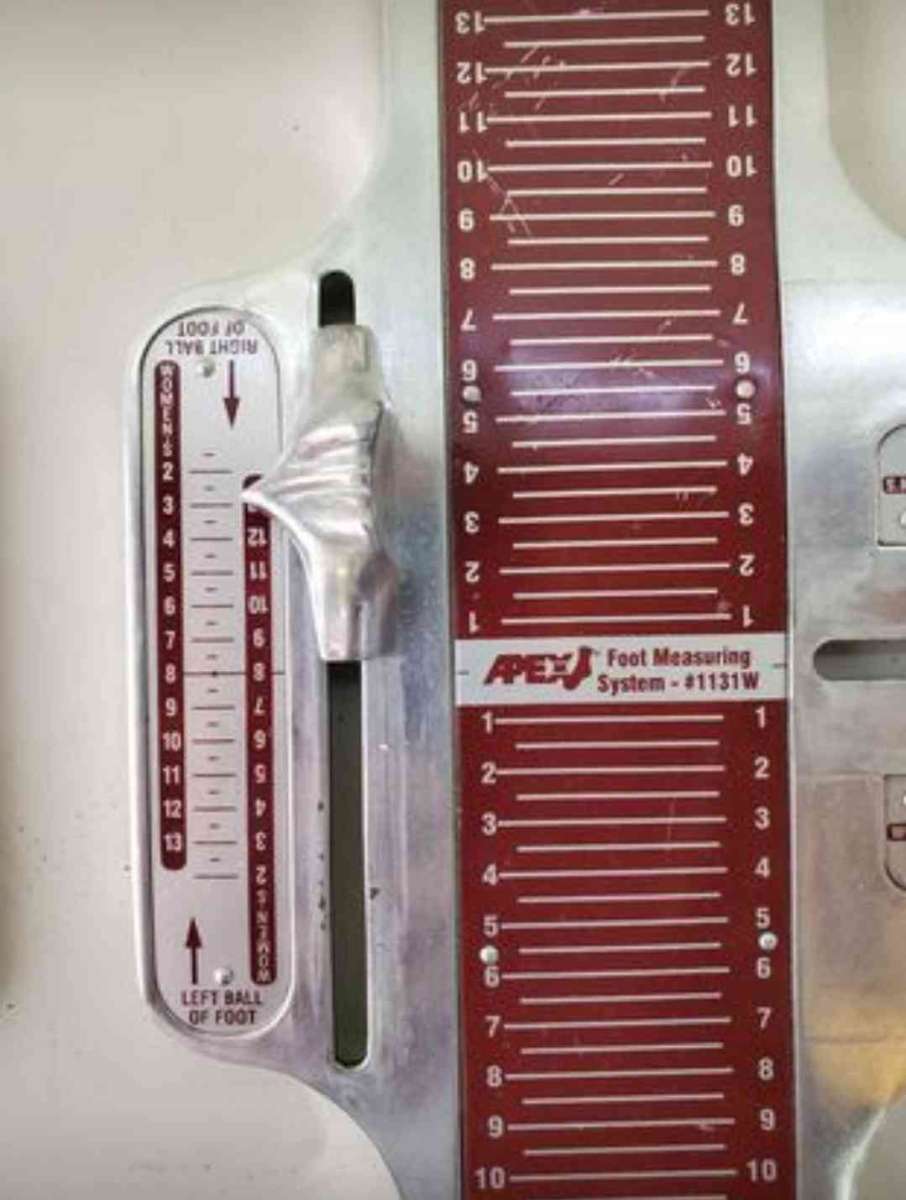 Foot Measuring Tool  2 Pack  Retail Boutiques  RRR Apparel