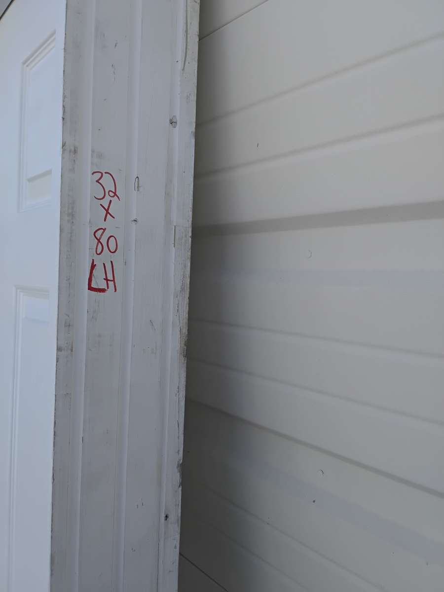 Nice White Prehon Interior Door Left Hand Swing 32 X 80