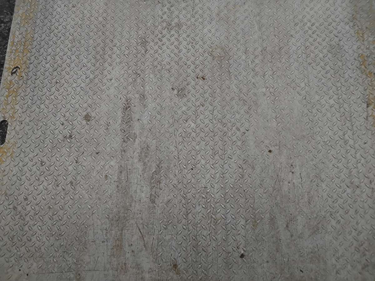 Nice All Aluminum Dock Plate with 4 Handles Like New