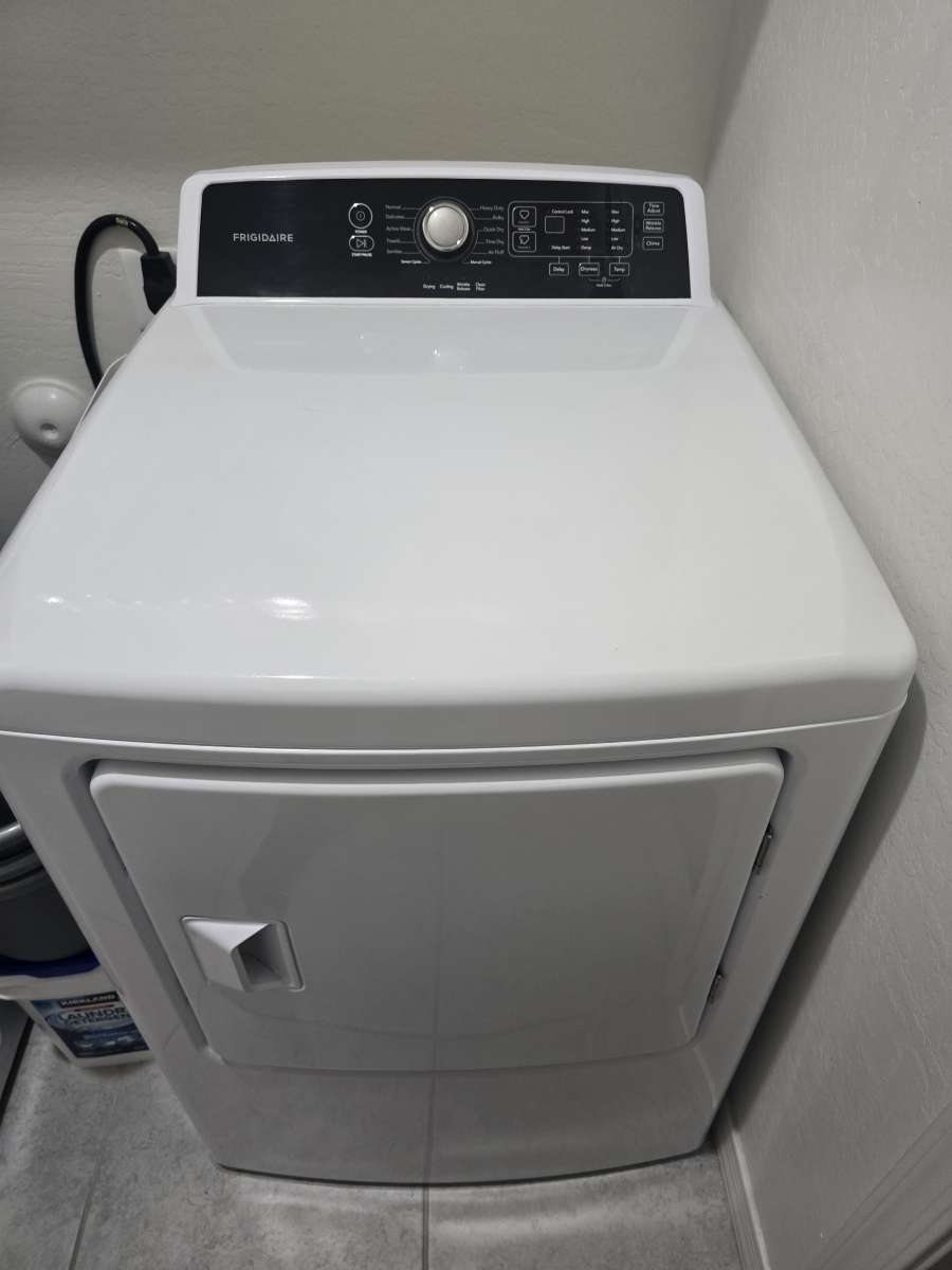 washer and dryer