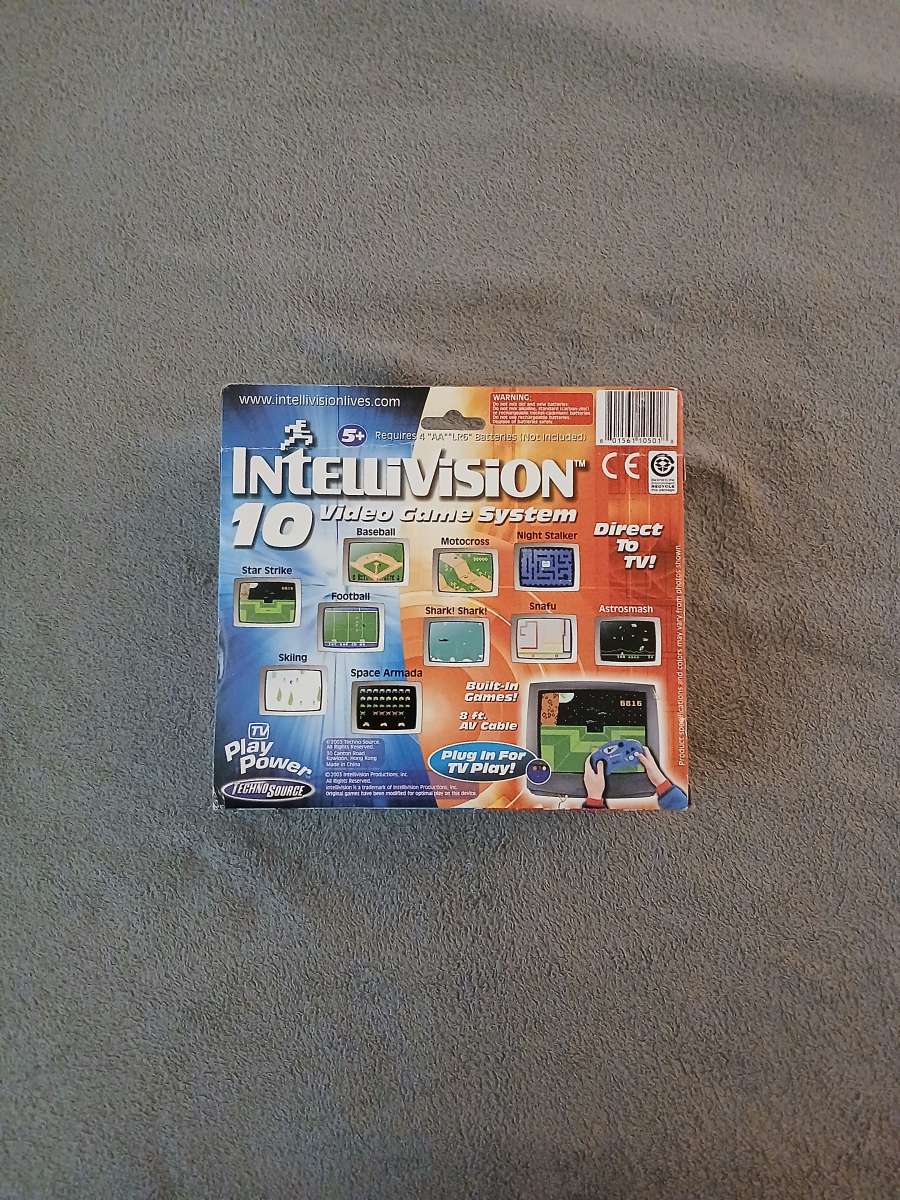 TV Power Play Intellivision Plug And Play TV Game
