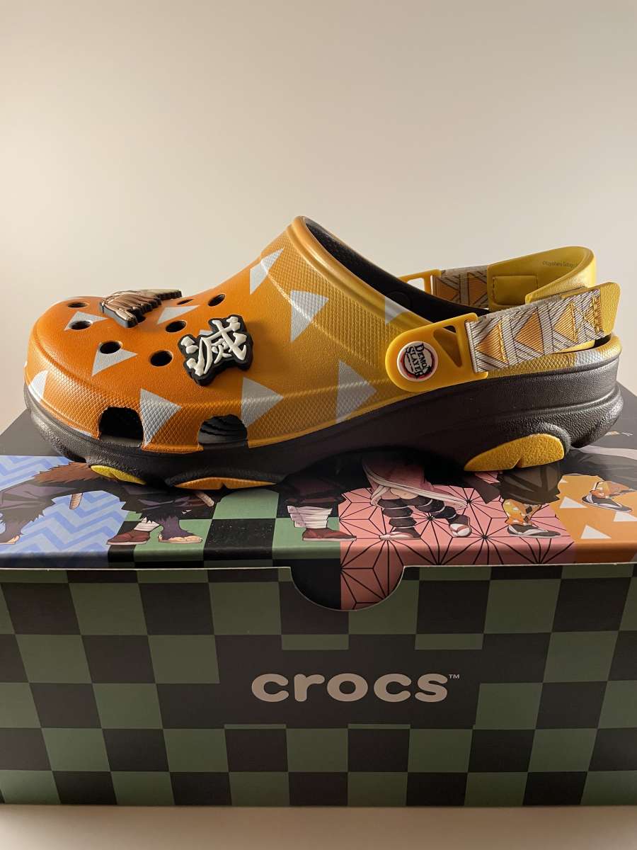 CROCS Demon Slayer Zenitsu Brand New