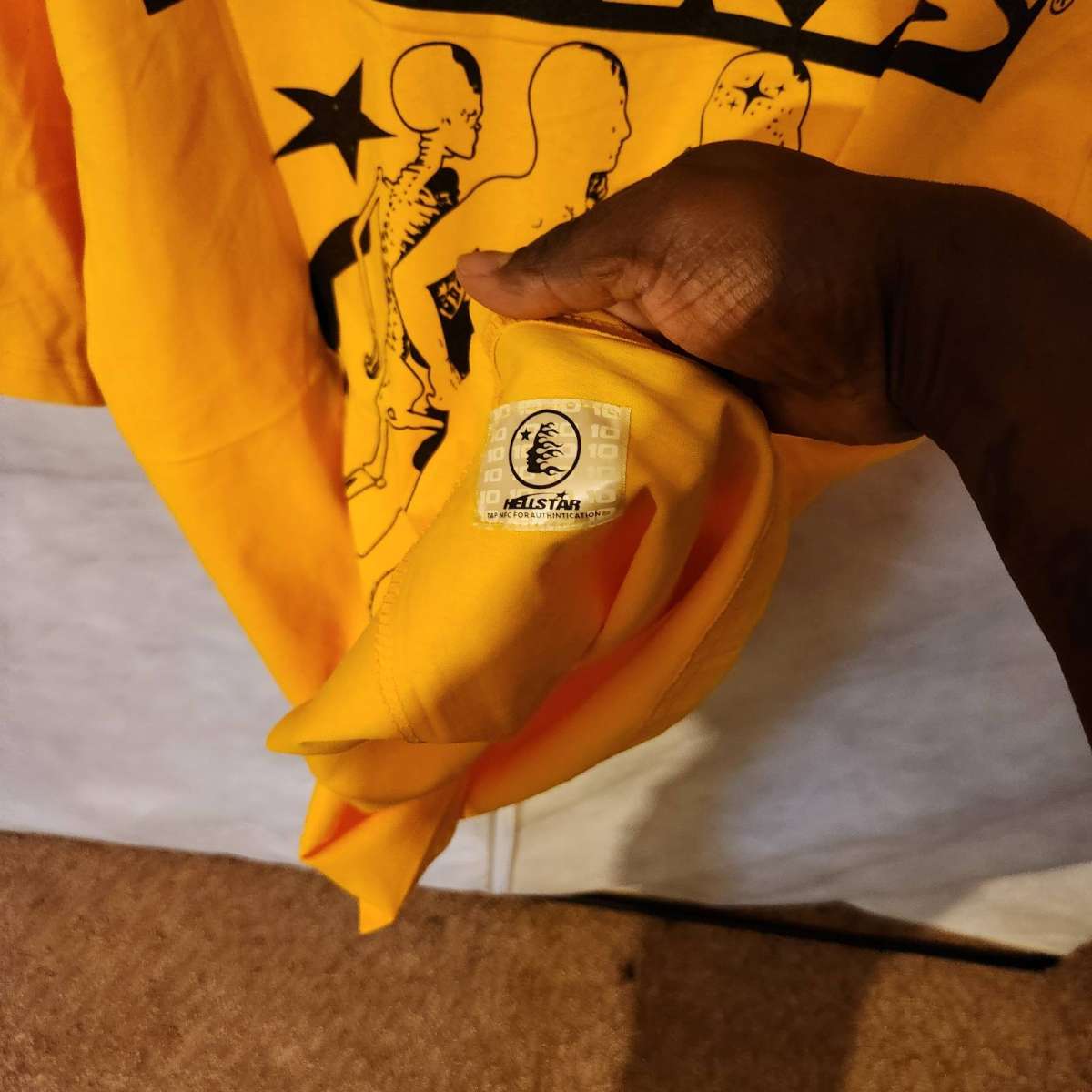 Hellstar graphics t shirt