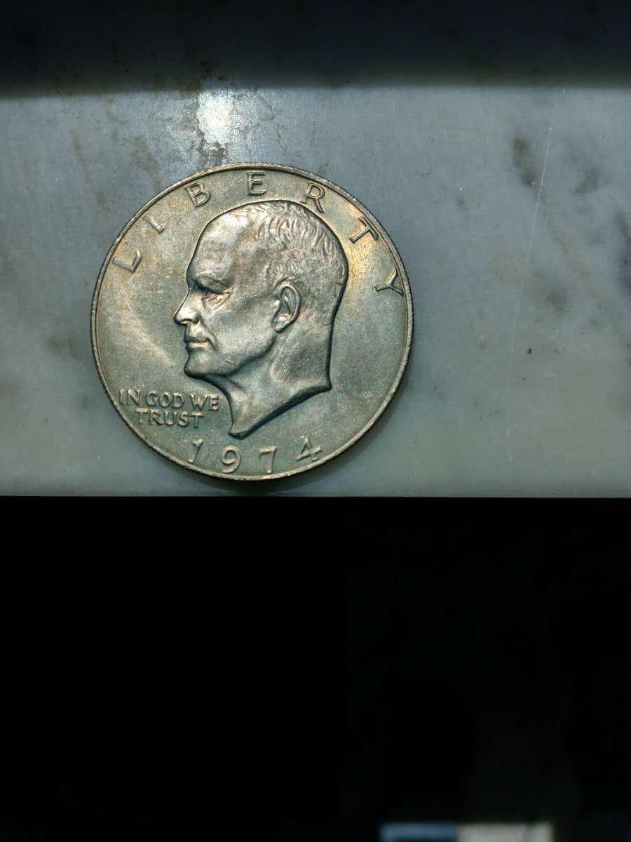 1974 Ike Silver Dollar