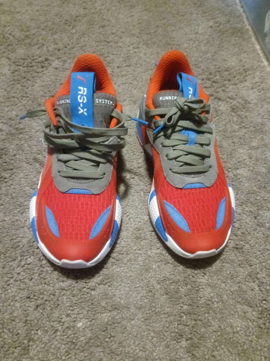 Puma Boys RSX Retro Jr Low LaceUp Sneakers JQ2 Red 37285701