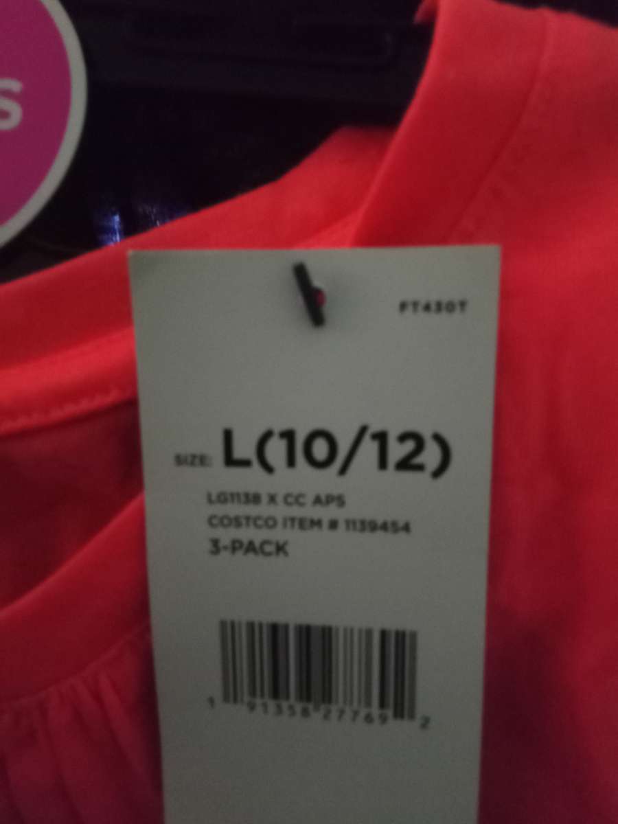 new tshirt three pack black white Orange Tshirt