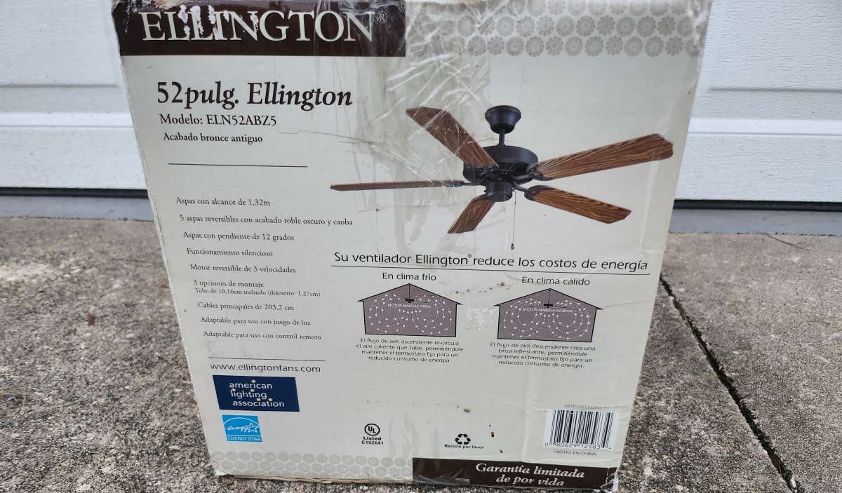 Ellington Ceiling Fan