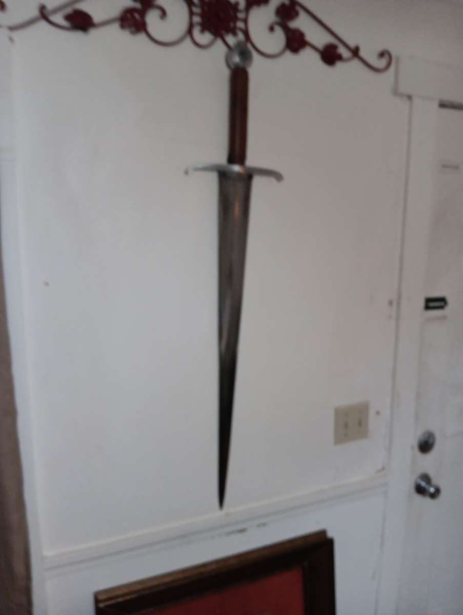 Display medieval longsword