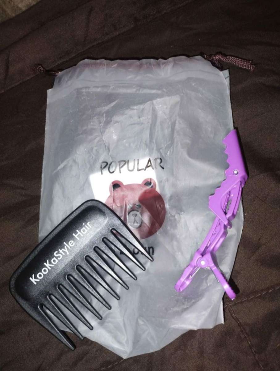 Brown Hair Extensions Clip in 7 piece set