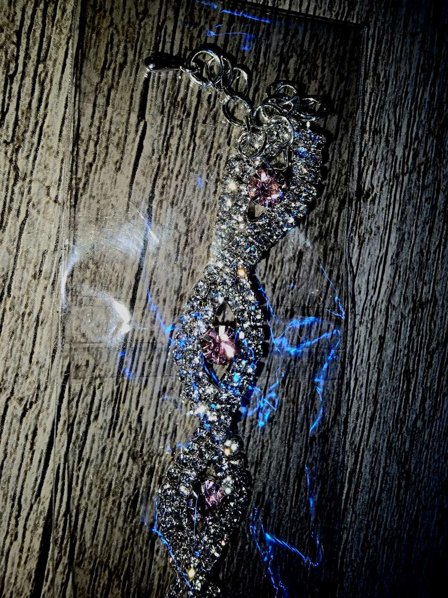 pink and diamond swarovski crystal Boutique bracelet