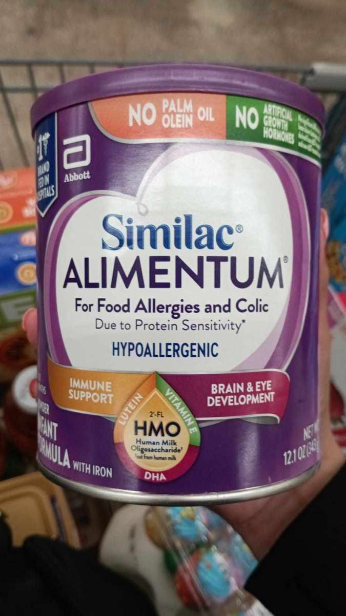 formula SIMILIC morada  cada una