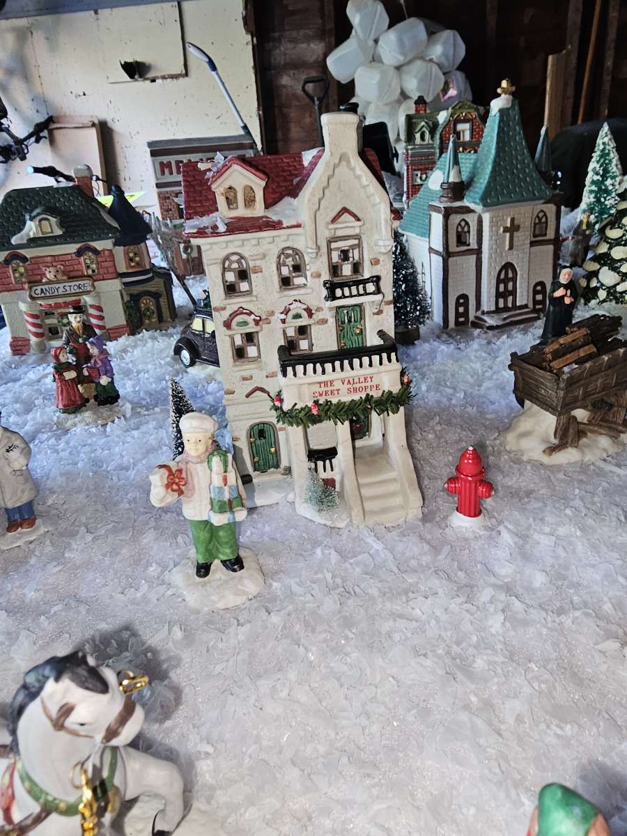Vintage Christmas Village