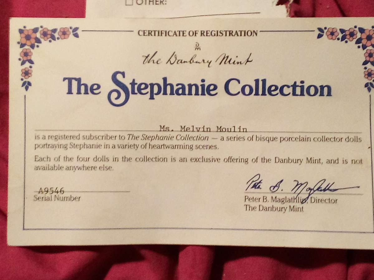 Stephanie Porcelain Doll
