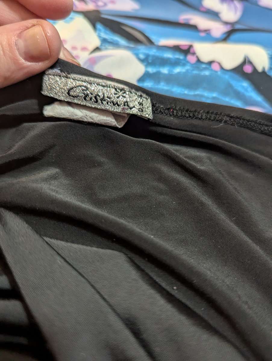 Black nightclub dress