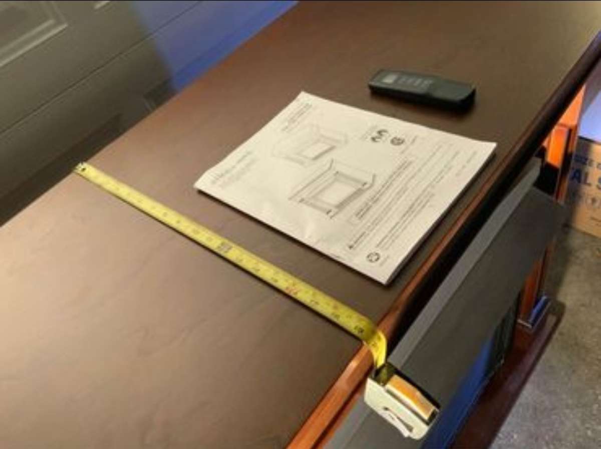 Allen Roth Vent Free Dual Fuel Fireplace