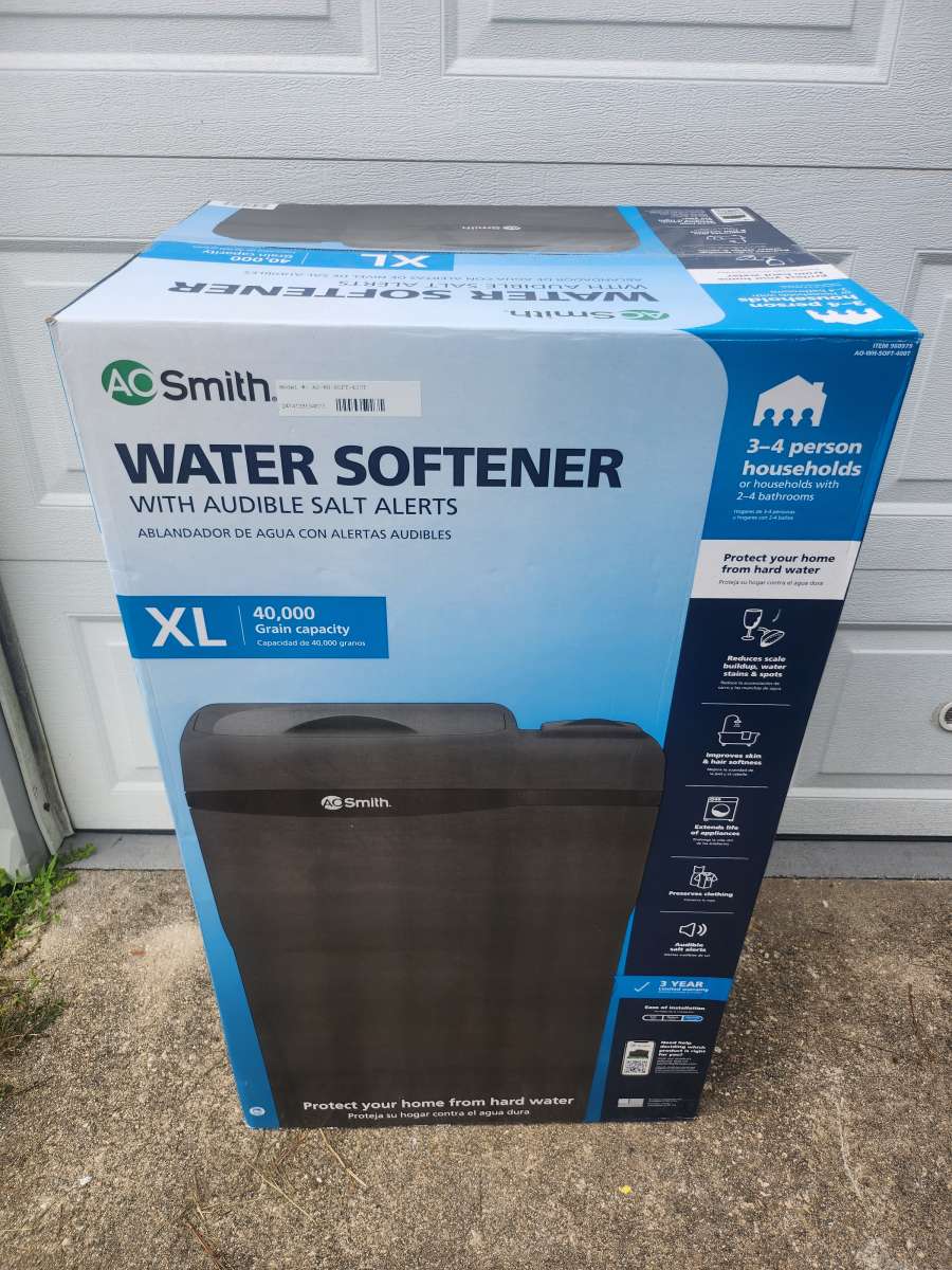 AO Smith Water Softener System