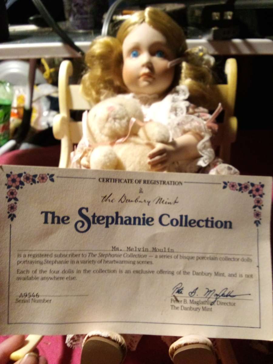 Stephanie Porcelain Doll