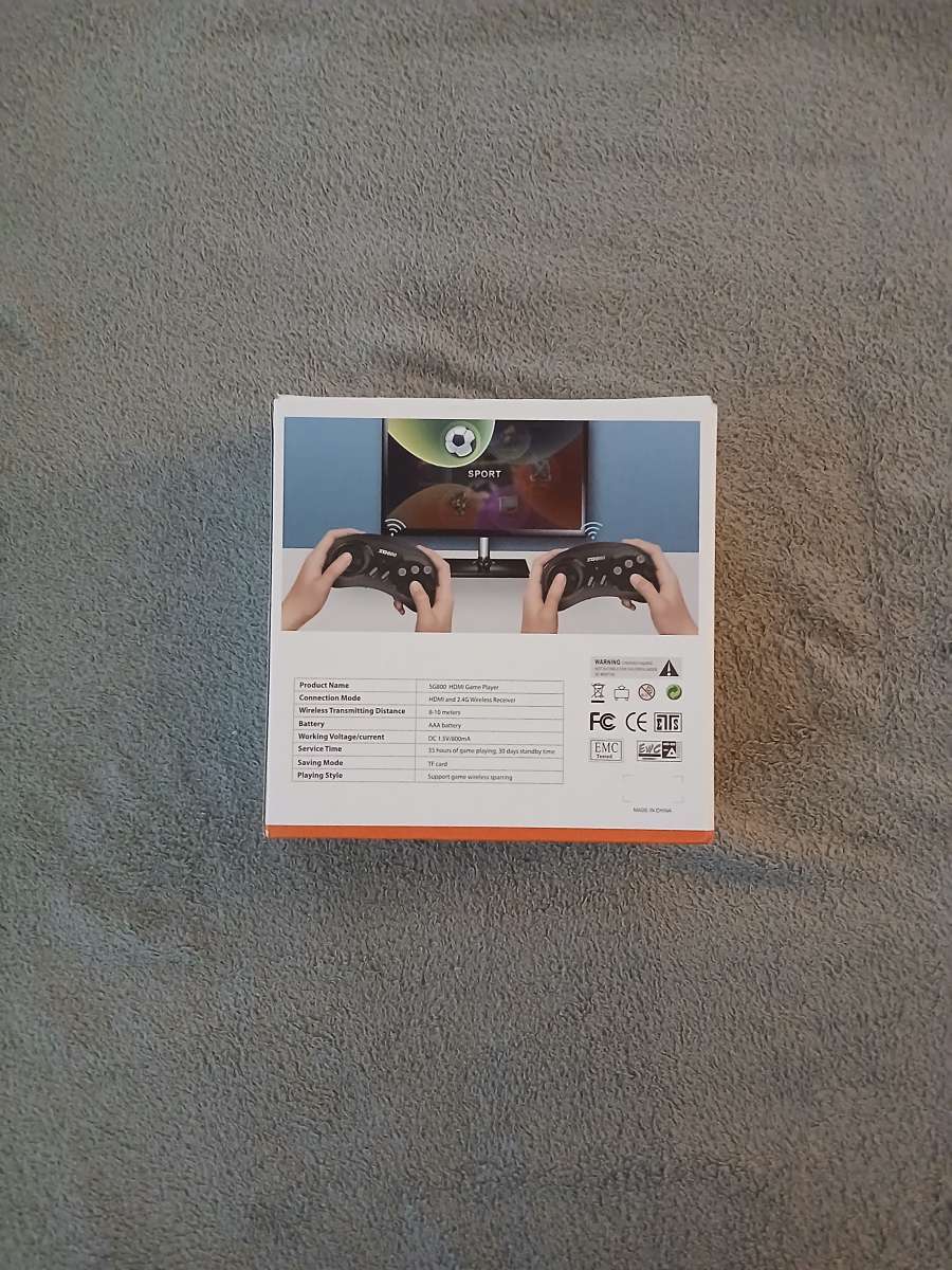 SG800 24G Wireless Game Controller Sega Genesis TV Game