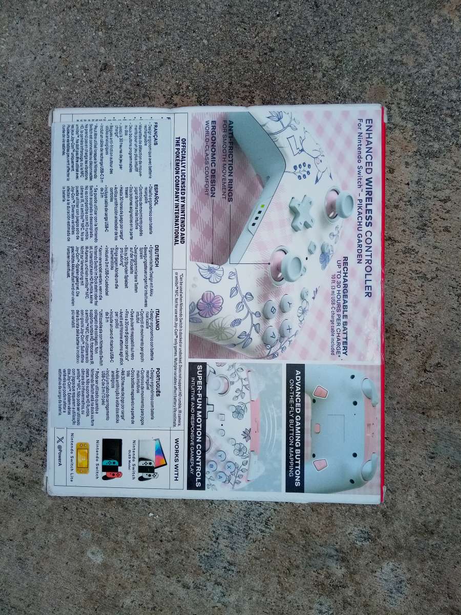 NINTENDO SWITCH POKEMON CONTROLLER