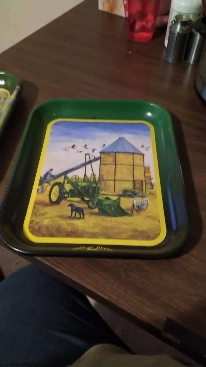 John Deere serving tray