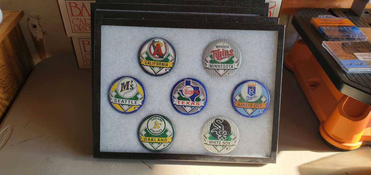 mlb baseball large style team pins