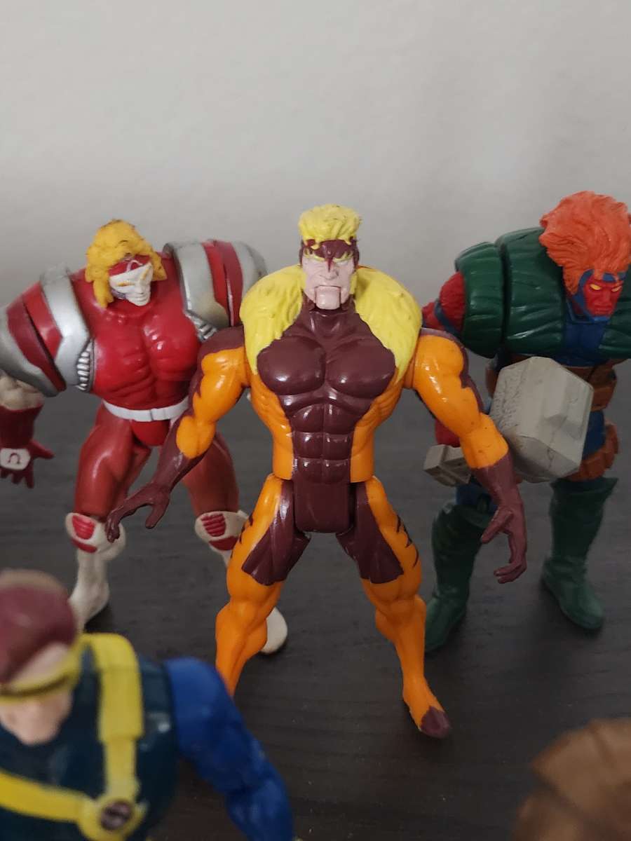 Vintage 1993 Marvel XMen Action Figure Collection