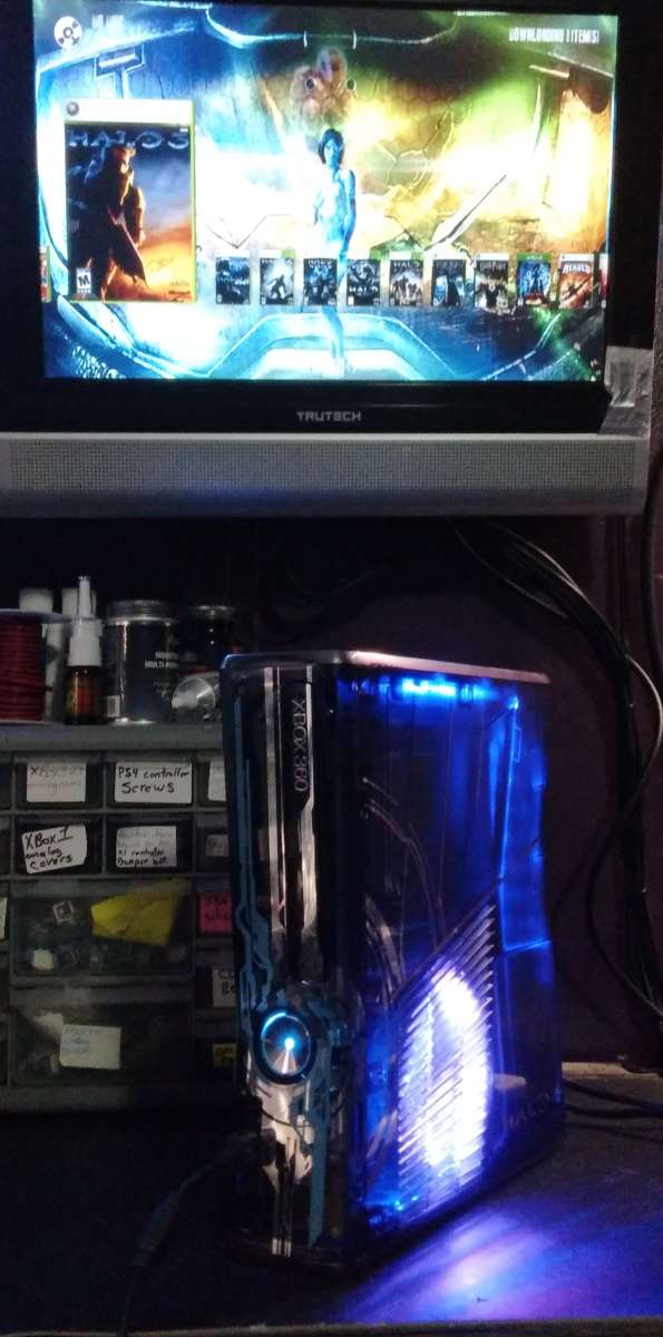 Xbox 360 halo edition 2TB  modified