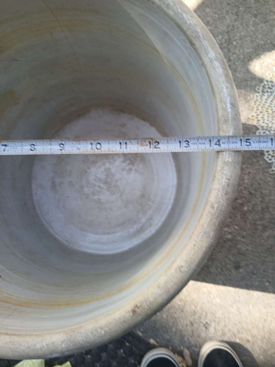 Antique UHL Pottery Co Acorn Wares Indiana 10 Gallon Stonewa