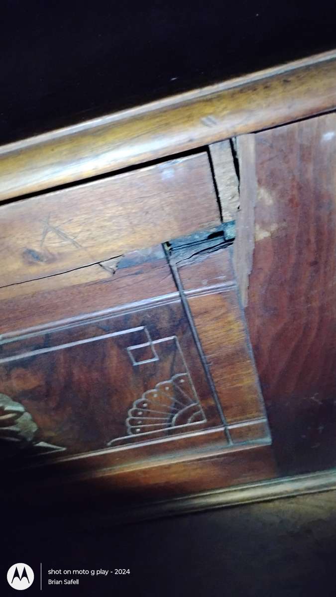 empire desk Eastlake ladies writing secretary desk