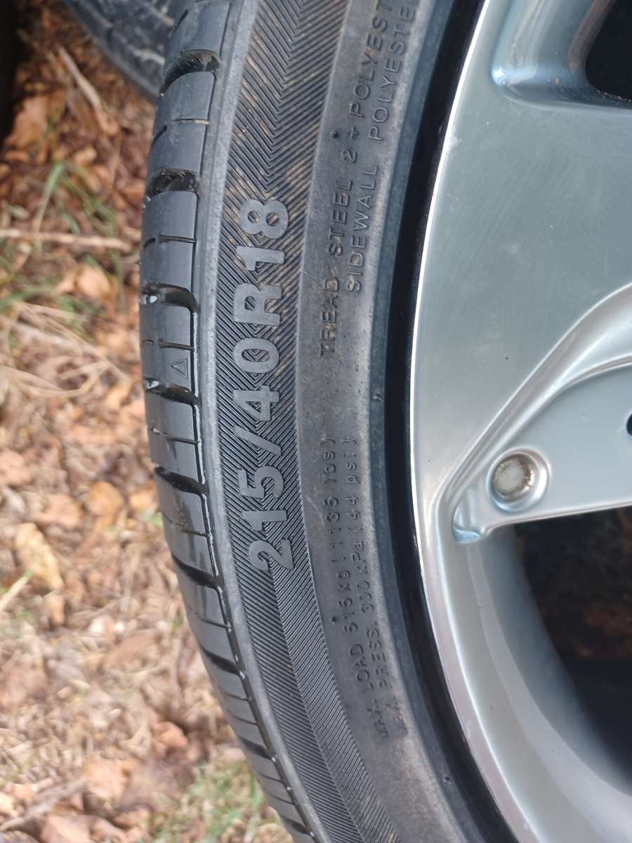 Tires and Rims 18inch