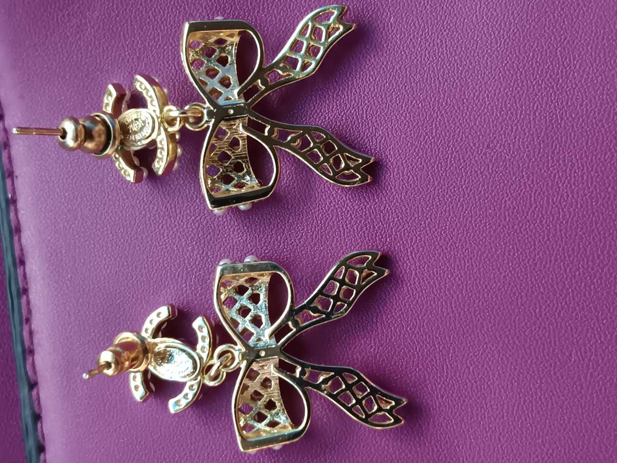 Chanel BOW earrings