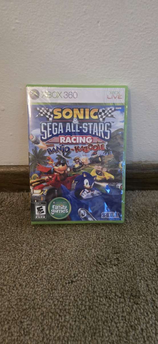 Sonic  Sega All Stars Racing wBanjoKazooie Xbox 360 Game