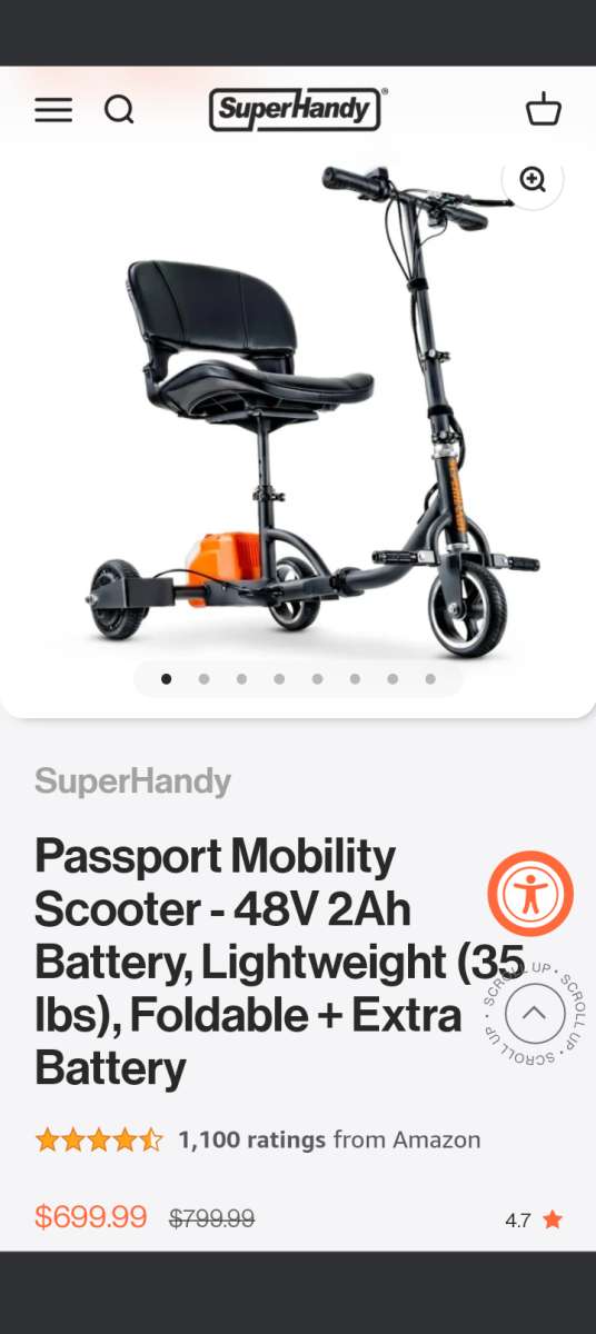 3wheeled Electric Scooter