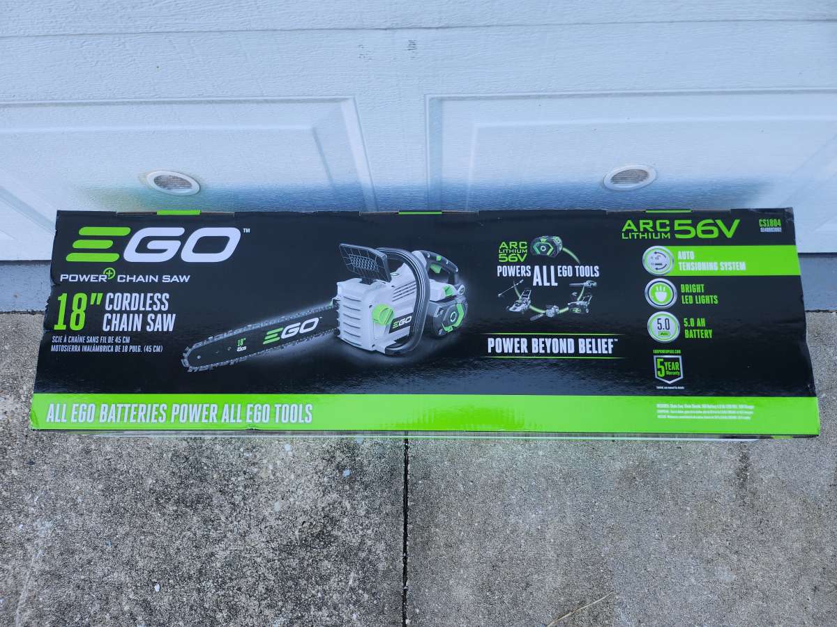EGO 56v Cordless Chainsaw