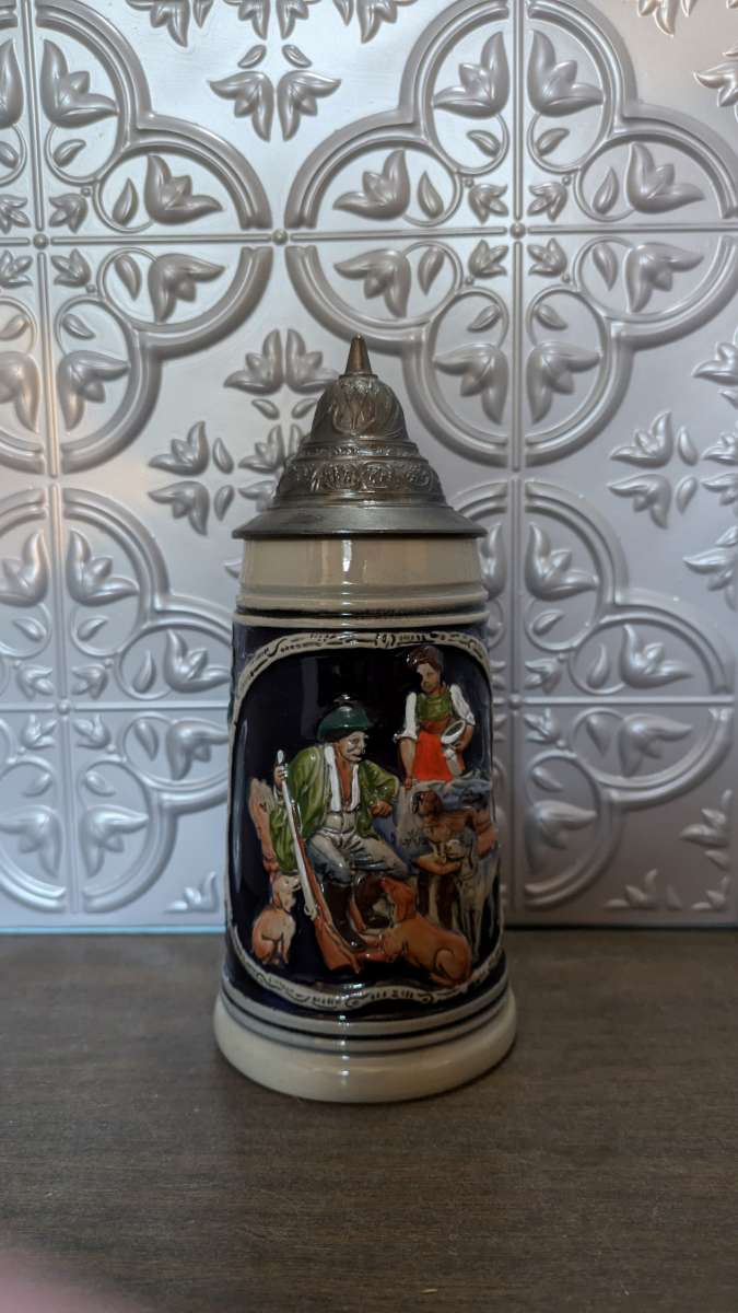 Original Thewald Vintage Edition Beer Stein Hunter And His D