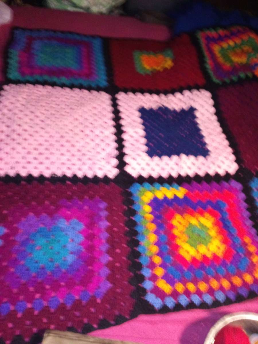 CROCHET THROW BLANKET