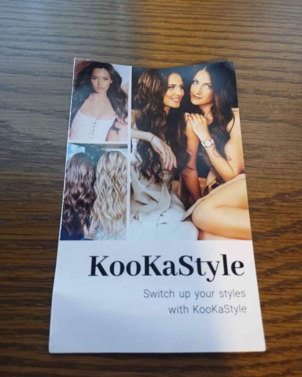 Brown Hair Extensions Clip in 7 piece set