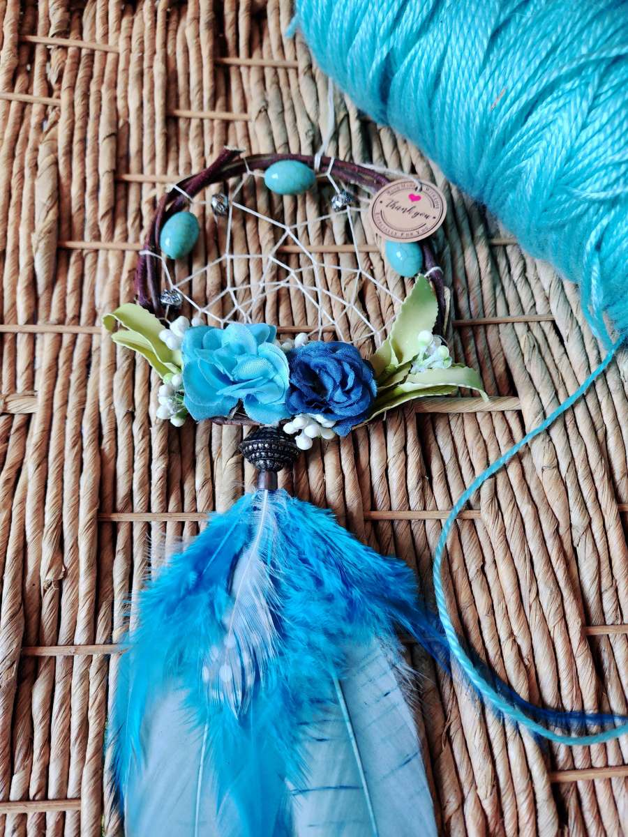 Country Blue Dream Catcher