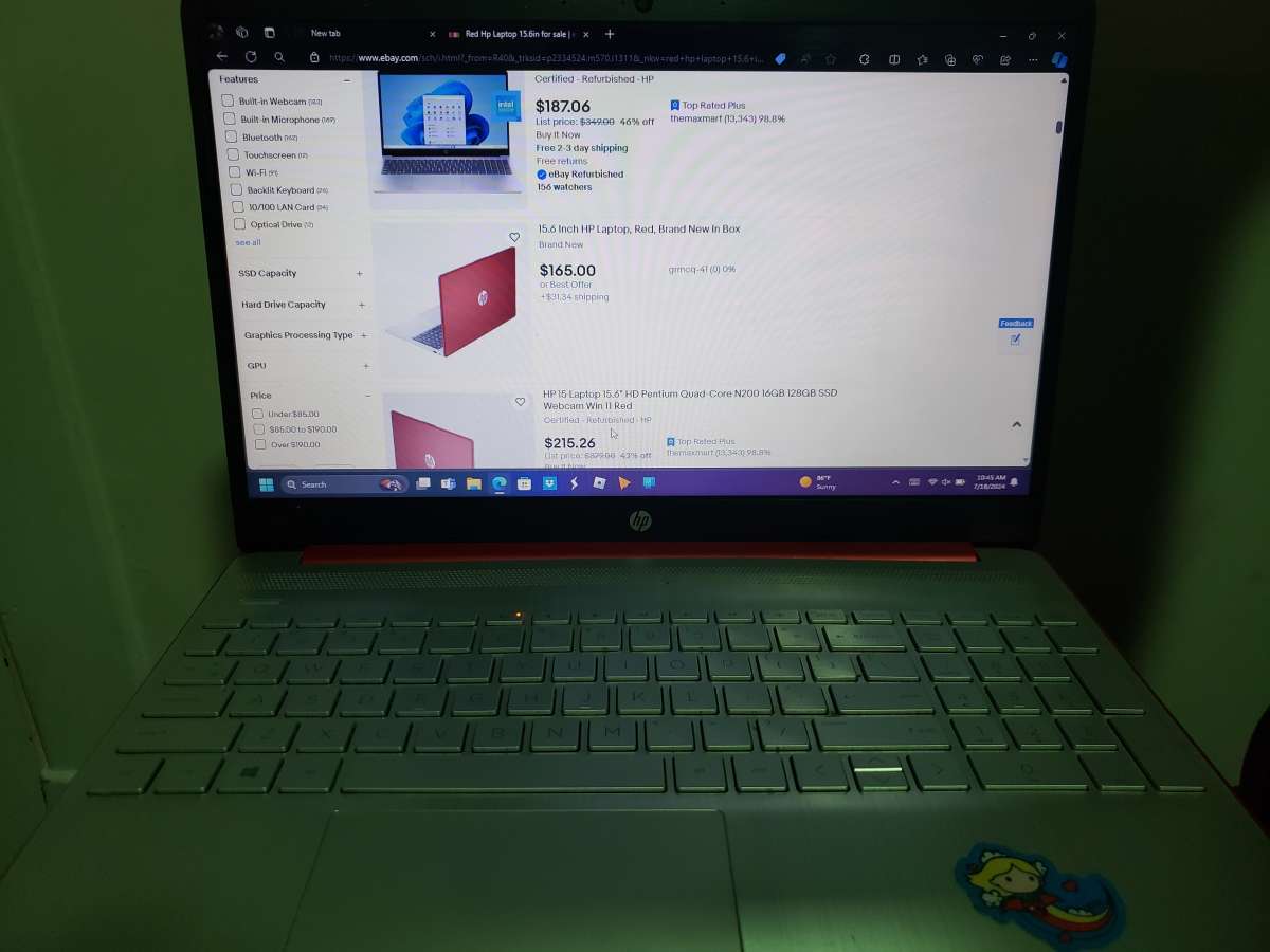 15in HP Laptop